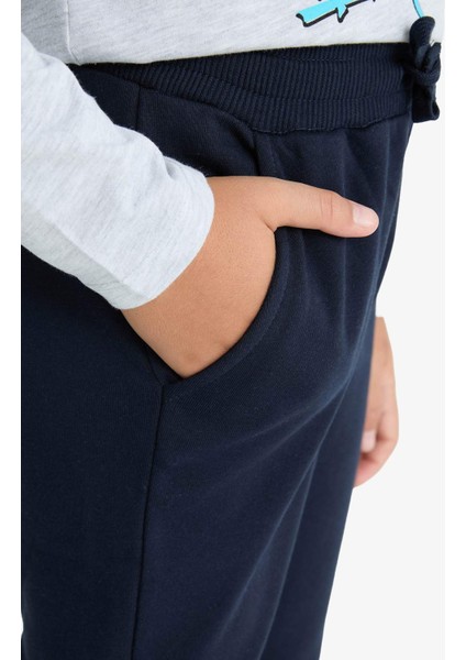 Erkek Çocuk Beli Paçası Lastikli Okul Eşofman Altı