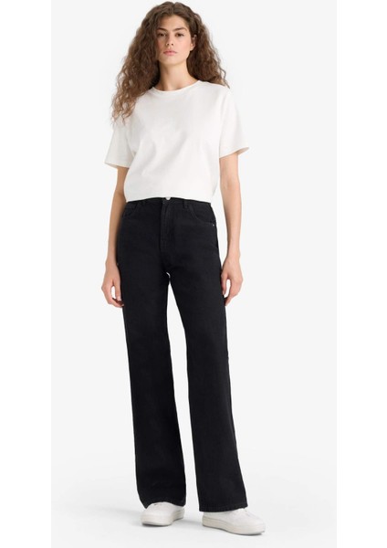 90's Wide Leg Yüksek Bel Uzun Jean Pantolon E9125AX25AU