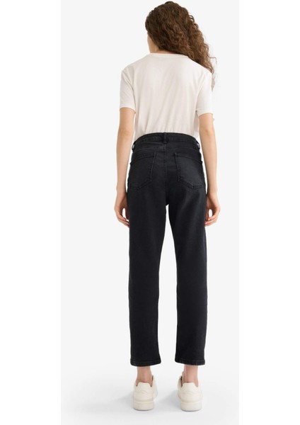 Mary Vintage Straight Fit Yüksek Bel Bilek Boy Jean Pantolon E9819AX25AU