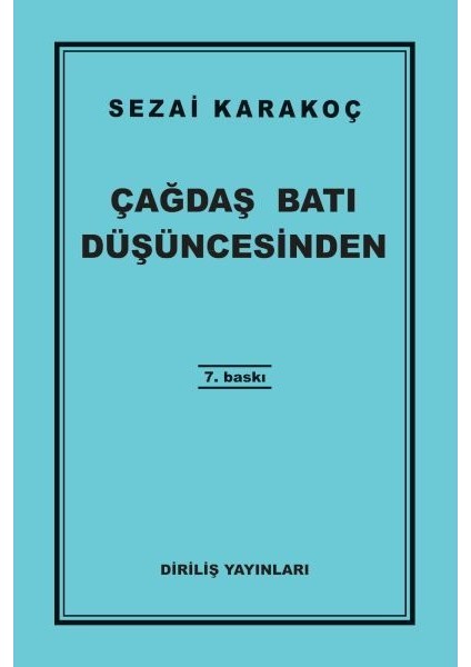 Çağdaş Batı Düşüncesinden