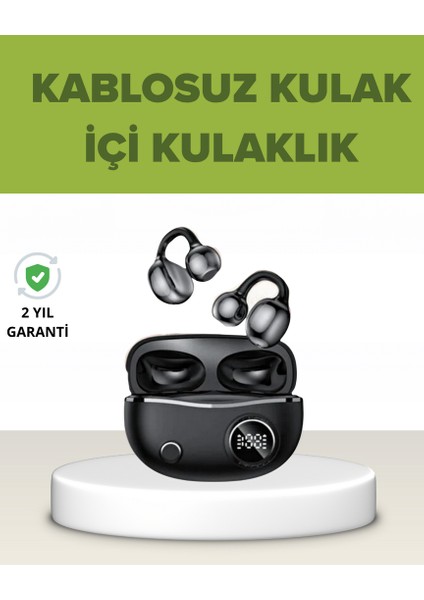 Xmpdby Açık Kulak Tasarımlı Bluetooth 5.4 Kablosuz Kulaklık – Uzun Pil Ömrü