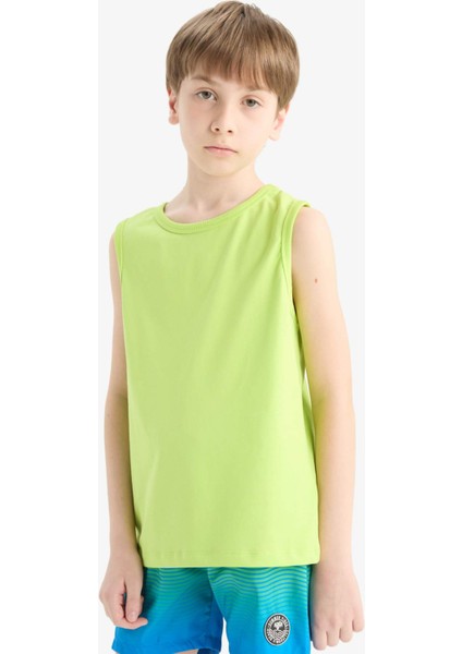 Erkek Çocuk Bisiklet Yaka Atlet F0693A825HS