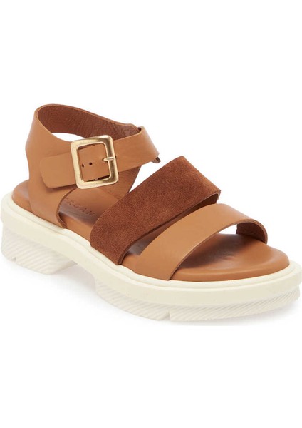 Taba Hakiki Deri Kadın Sandalet - K24Y1SN67261-A29