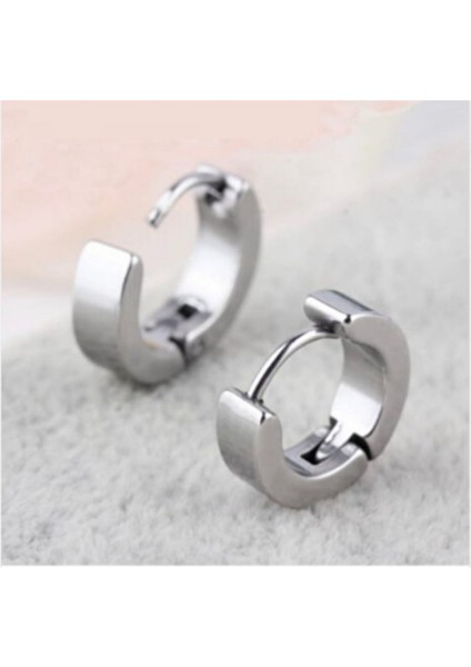 9 mm Halka Çelik Küpe Çift fırsatları