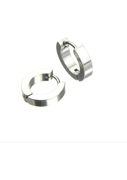 9 mm Halka Çelik Küpe Çift indirimleri