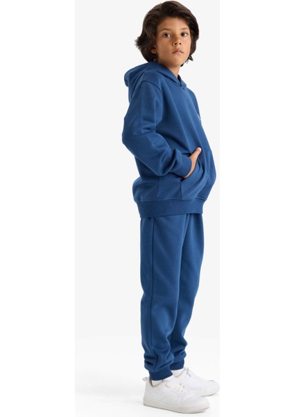 Erkek Çocuk Beli Lastikli Baskılı Eşofman Altı