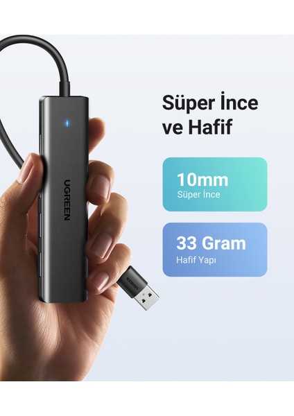 4-In-1 4xusb-A Usb-C Port Çoklayıcı Hub, 25851