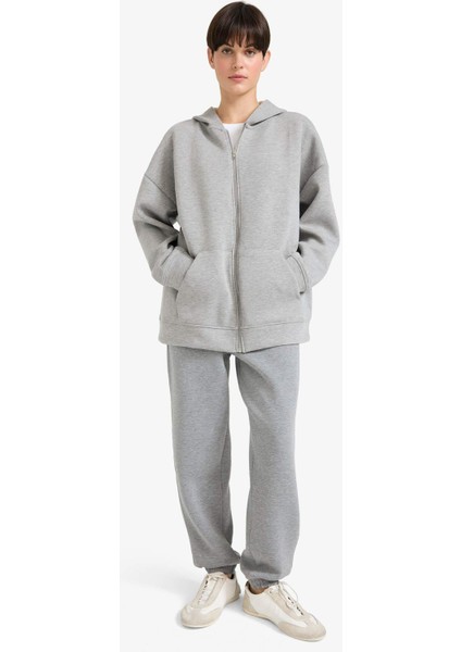 Jogger Fit Cepli Skuba Dalgıç Kumaş Pantolon