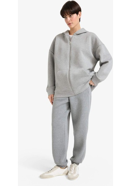 Jogger Fit Cepli Skuba Dalgıç Kumaş Pantolon