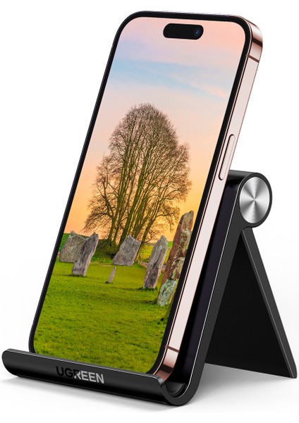 Çok Amaçlı Masaüstü Telefon Standı, Siyah, 50747 indirimleri