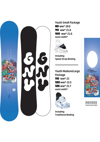 Recess 2025 K Çocuk Snowboard Bağlama Seti fiyatları