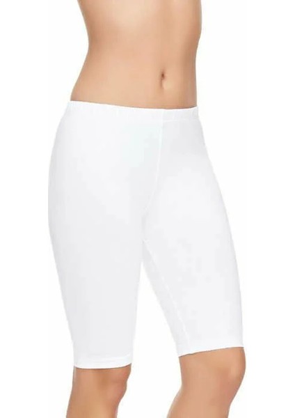 Elit 2103 Modal Elestan Bayan Kısa Tayt L Beden 4 Adet