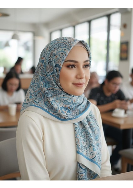 Etnik Desenli Soft Şal