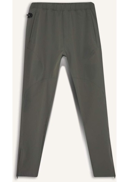 Fit Slim Fit Dar Kesim Çift Cepli Dokuma Jogger Eşofman Altı