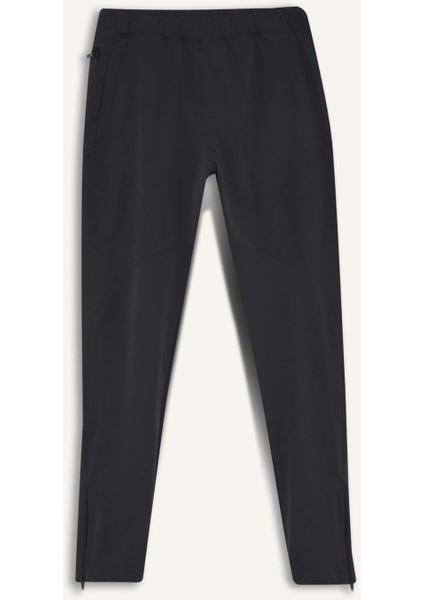 Fit Slim Fit Dar Kesim Çift Cepli Dokuma Jogger Eşofman Altı