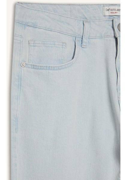 Sergio Regular Fit Normal Kalıp Normal Bel Boru Paça Jean Pantolon F2423AX25SP