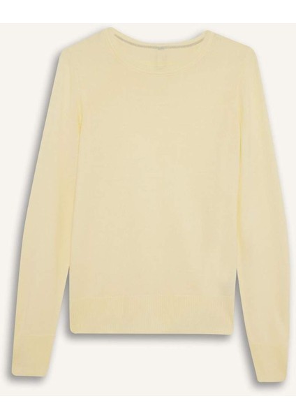 Regular Fit Bisiklet Yaka Triko Kazak F7091AZ25WN