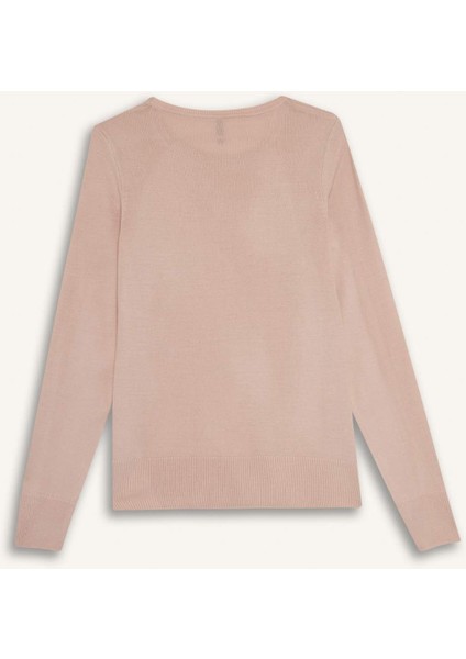 Regular Fit Bisiklet Yaka Triko Kazak