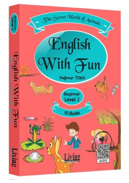 English With Fun Level 2 - 10 Kitap - The Secret World Of Animals