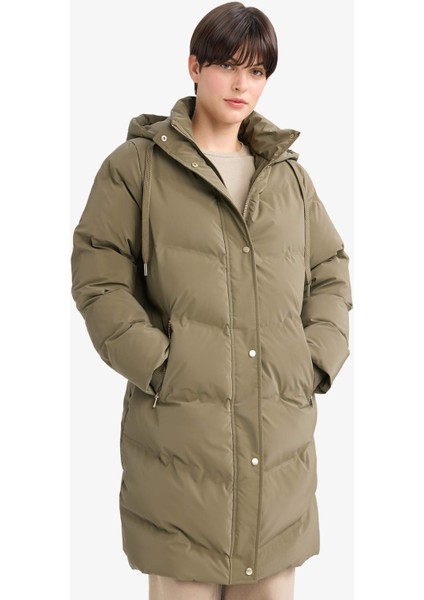 Regular Fit Kapüşonlu Fermuarlı Parka F2876AX25WN