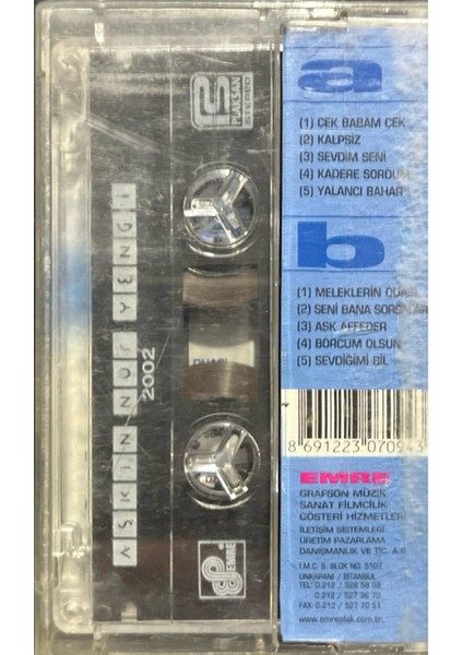 Kaset Aşkın Nur Yengi 2002 Kaset fiyatları