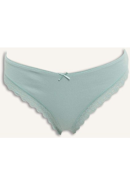 Dantel Detaylı Ribana 3'lü Brazilian Külot D8672AX25AU