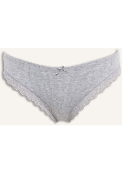 Dantel Detaylı Ribana 3'lü Brazilian Külot D8672AX25AU