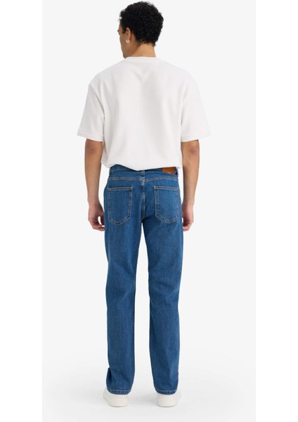 Sergio Regular Fit Normal Kalıp Normal Bel Boru Paça Jean Pantolon A6948AX25AU