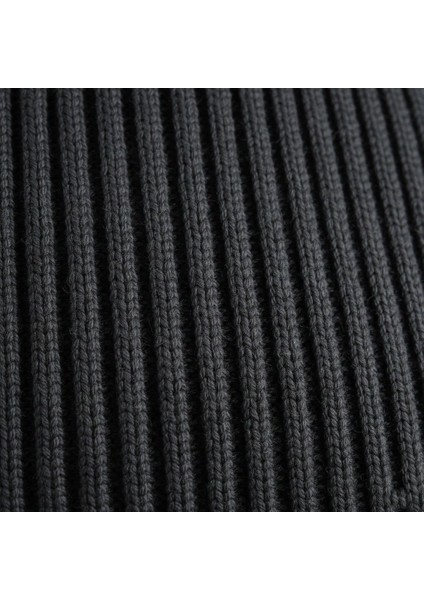 Erkek Oversize Kesim Bisiklet Yaka Örme Triko Kazak fırsatları