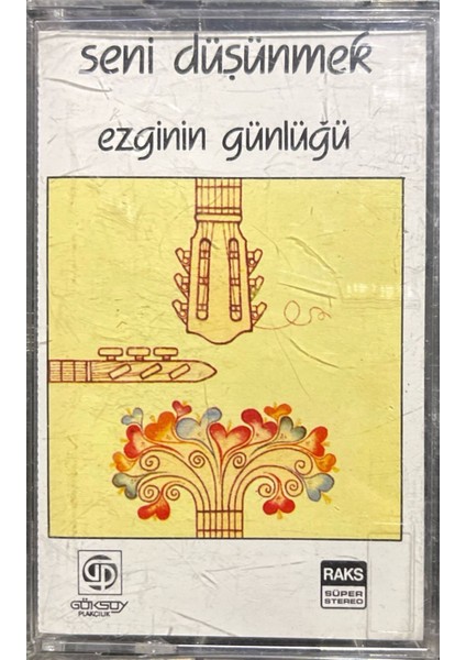 Kaset Ezginin Günlüğü Seni Düşünmek Kaset