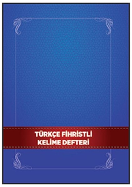 Türkçe Fihristli Kelime Defteri