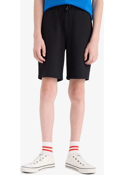 Erkek Çocuk 2'li Takım Baskılı Atlet Beli Lastikli Şort