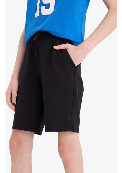 Erkek Çocuk 2'li Takım Baskılı Atlet Beli Lastikli Şort