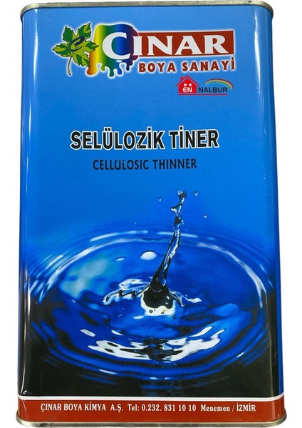 Çınar Selülozik Tiner 2,5 Litre
