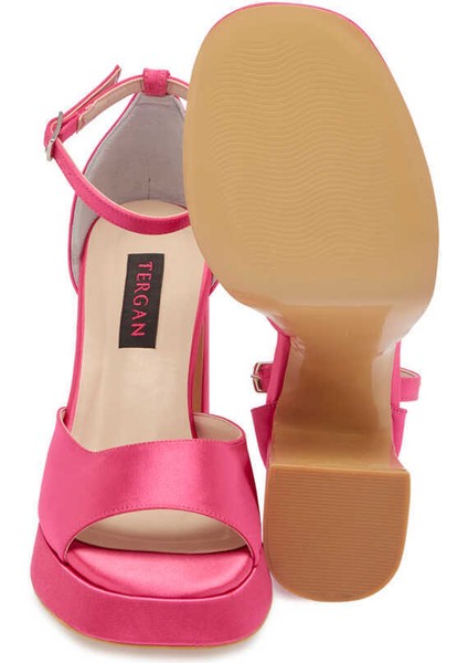 Pembe Tekstil Kadın Topuklu Ayakkabı - K23Y1AY66511-T4W