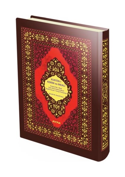 Kuranı Kerim ve Meali Beşli Rahle Boy
