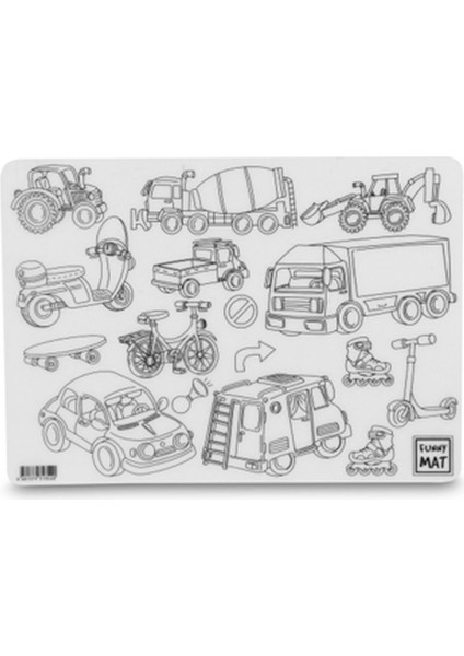 Funny Mat Araçlar - 25,0 x 35,0