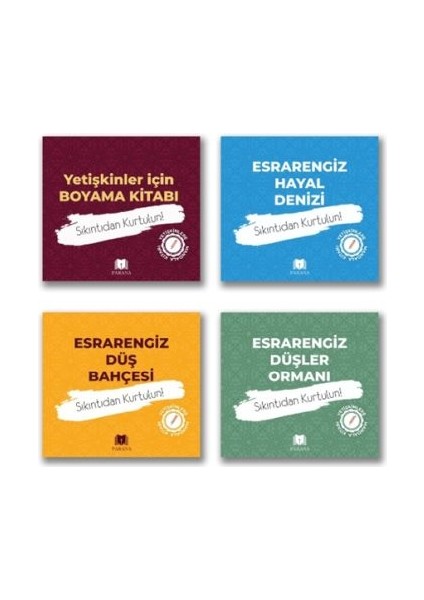 Yetişkinler Için Mandala Seti