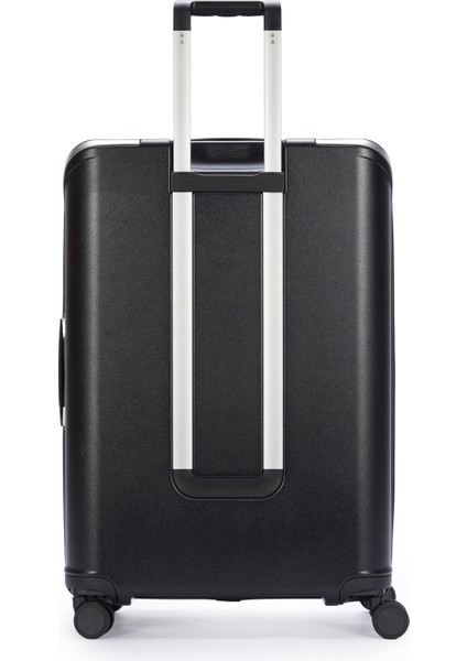 Büyük ve Kabin Boy 2'li Set %100 Polipropilen Valiz Siyah 04PC7090 modelleri