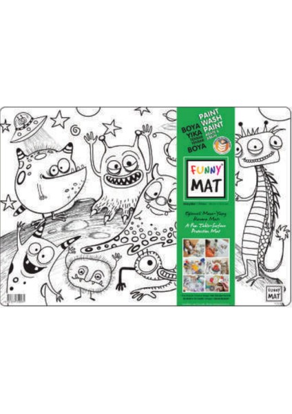 Funny Mat - Uzaylılar 33,5X48CM