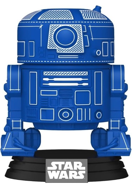 Funko Pop Star Wars: R2-D2 (Blueprint Deco)
