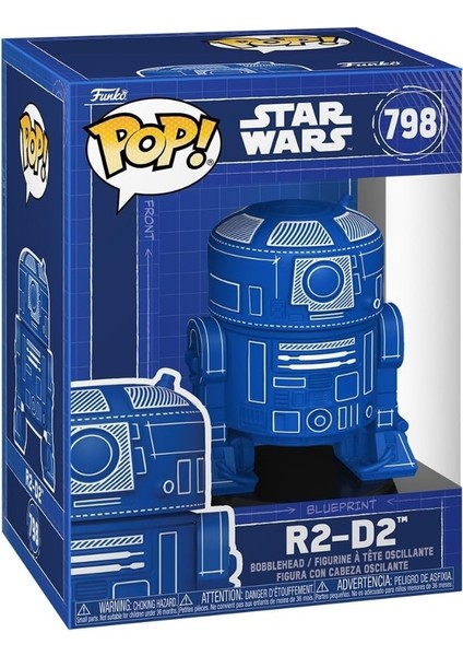 Funko Pop Star Wars: R2-D2 (Blueprint Deco) fiyatları