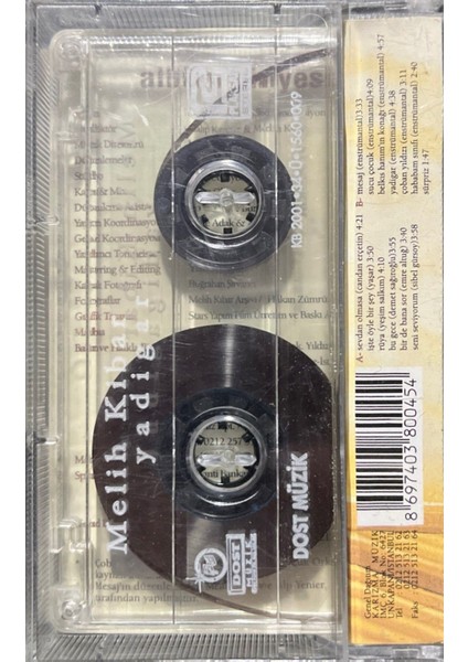 Kaset Melih Kibar Yadigar Kaset fiyatları