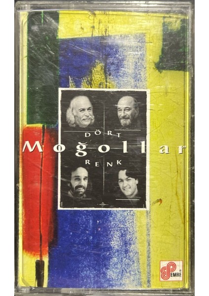 Kaset Moğollar Dört Renk Kaset