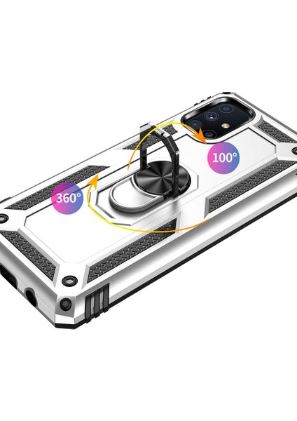 Galaxy M51 Kılıf Mbvo Vega Kapak-Kırmızı indirimleri