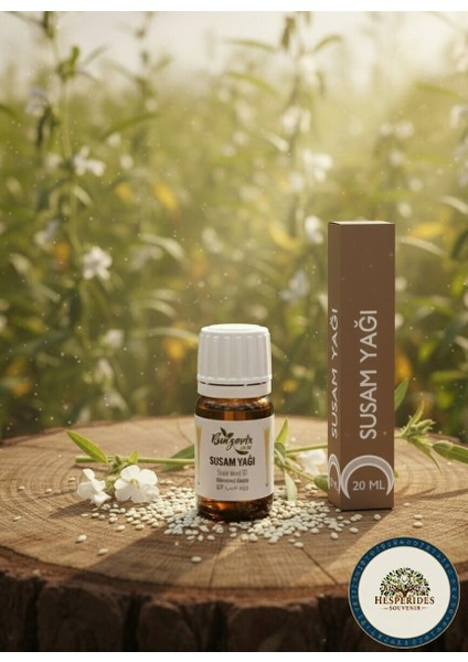 Organik Susam Yağı 20 ml Şişede