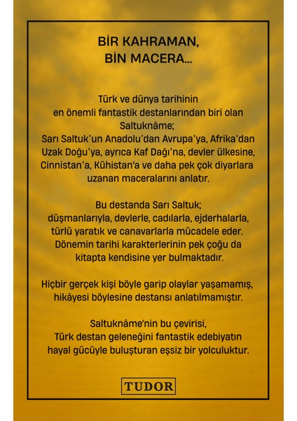 Saltukname - Ebul Hayrı Rumi - Tudor Kitap fiyatları