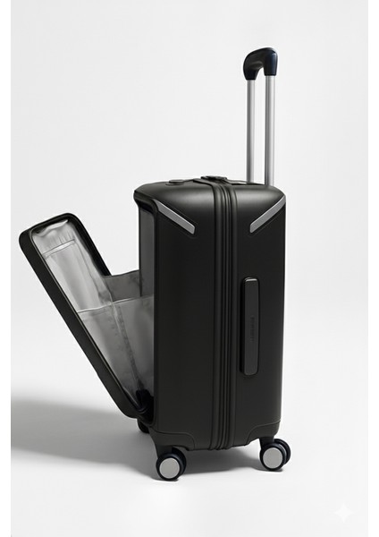 Kabin Boy %100 Polipropilen Valiz Siyah 04PC7090 modelleri