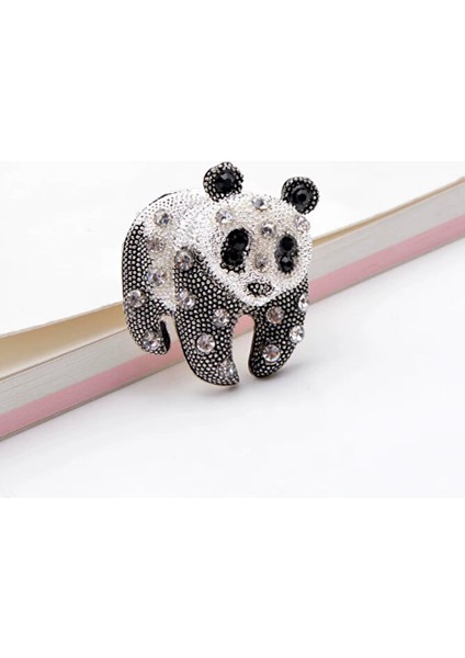 Black & Shine Panda Broş modelleri