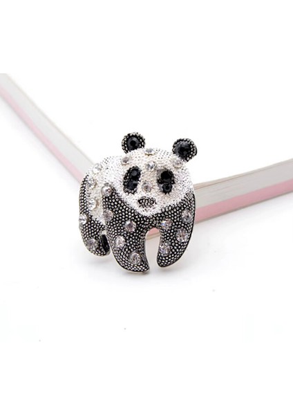 Black & Shine Panda Broş fırsatları